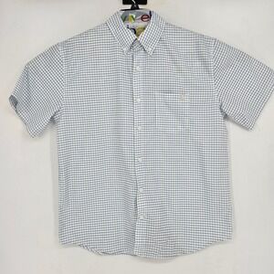 Huk Shirt Mens Medium Short Sleeve Button Up Fishing Outdoor‎ Performance